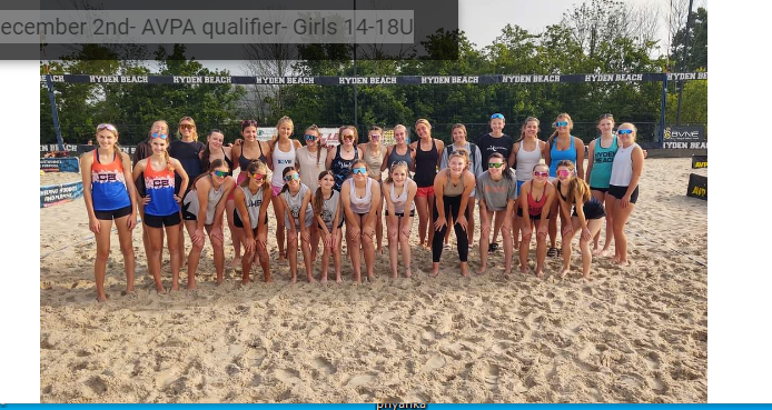 Read more about the article Saturday, December 2nd- AVPA qualifier- Girls 14-18U